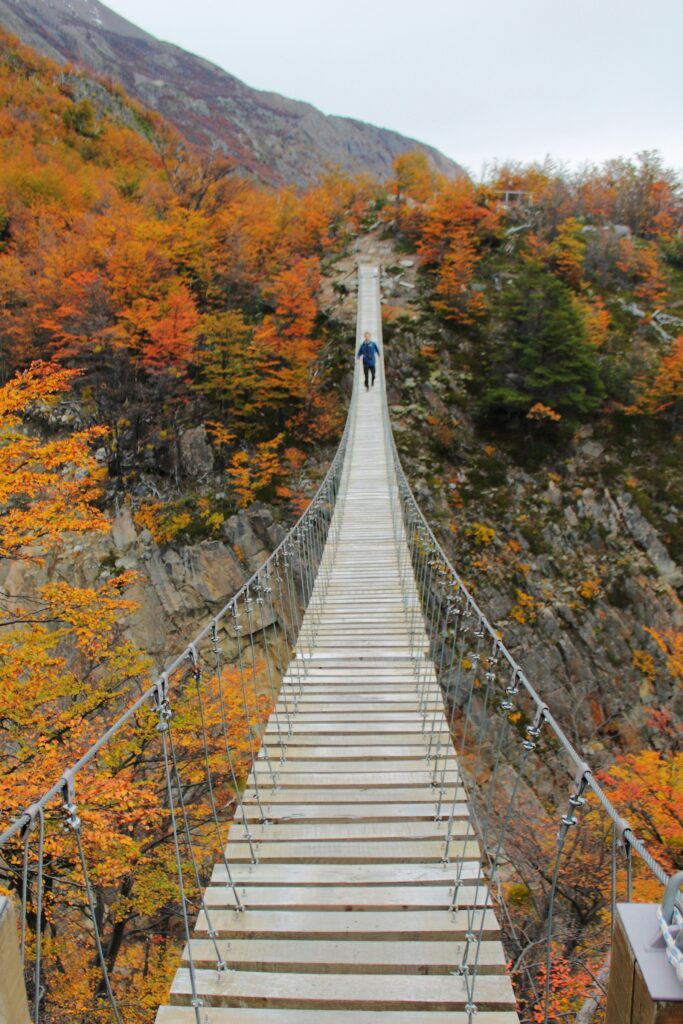 bridge at Torres del Paine National Park