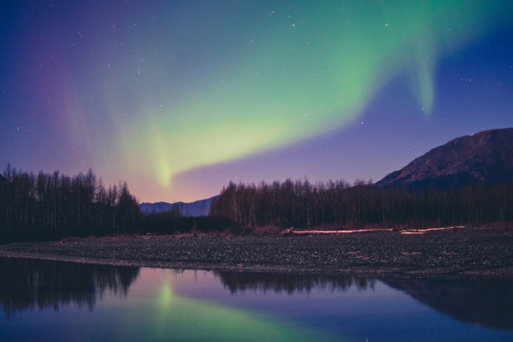 northern lights in alaska